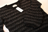Pull “Basket” avec manches bouffantes - charcoal - McConnell - détail