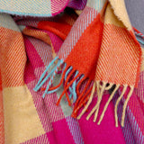 Couverture en laine cachemire et mérinos - Marjorie - McNutt of Donegal - détail