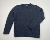 Pull à col round et à bords roulottés – Blue Bark – Fisherman Out of Ireland