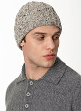 Bonnet en Maille Côtelée – Porridge – Fisherman Out of Ireland