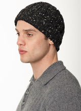 Bonnet en Maille Côtelée – Raven – Fisherman Out of Ireland