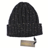 Bonnet en Maille Côtelée – Raven – Fisherman Out of Ireland