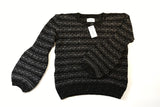 Pull “Basket” avec manches bouffantes - charcoal - McConnell