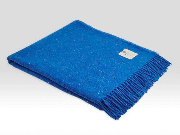 Couverture tweed laine d’agneau - Inishfree - McNutt of Donegal