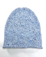 Bonnet Slouchy à bord roulotté - Blue Mist - Fisherman Out of Ireland