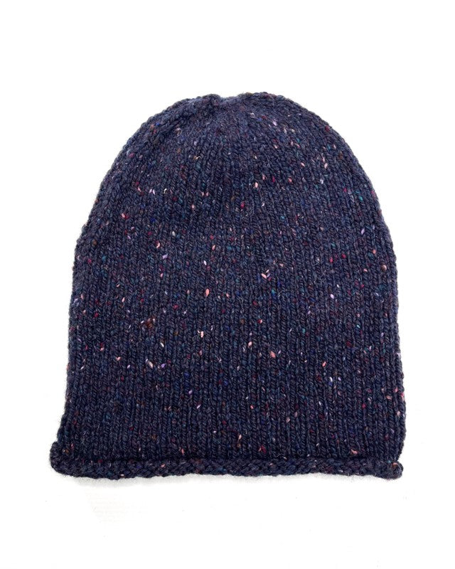 Bonnet Slouchy à bord roulotté - Seabed - Fisherman Out of Ireland