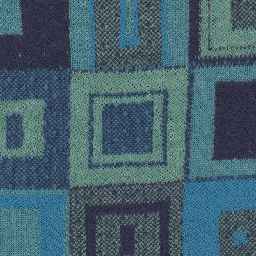 Teal Twirl - detail
