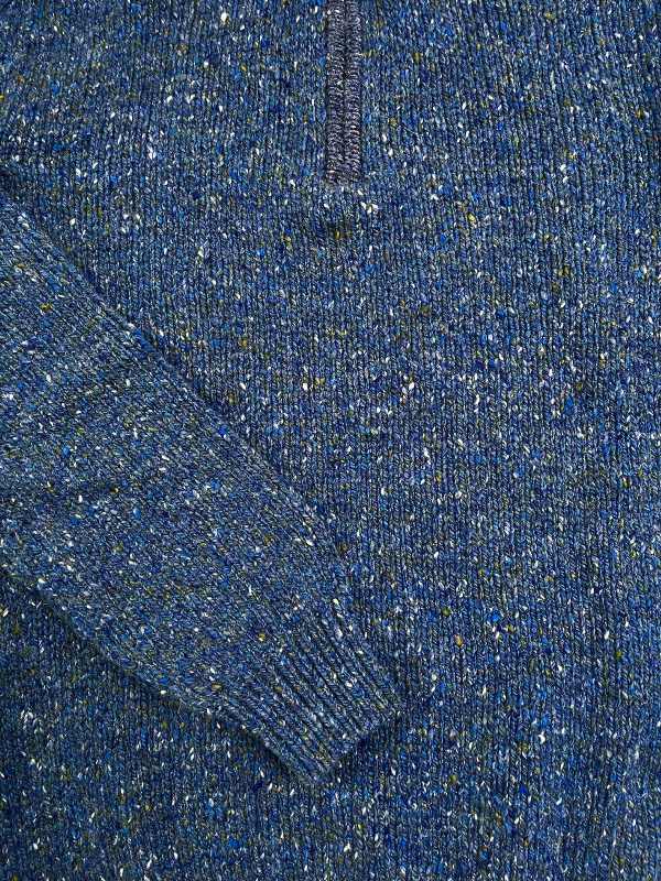 Pull à fermeture éclair, MO Fashion - Bleu - Homme - 0.00 Pull à fermeture éclair, MO Fashion - Bleu - Homme - 0.00