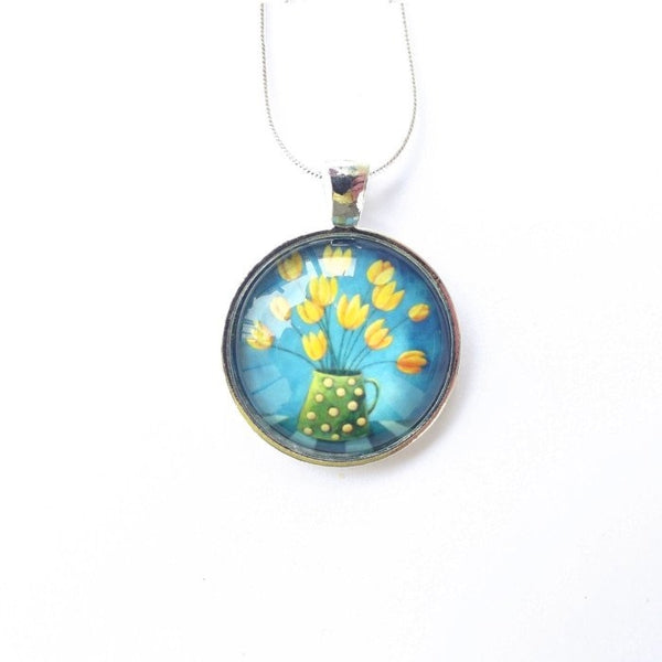 Pendentif Round – "Moments en Or" – Amélie Gagné