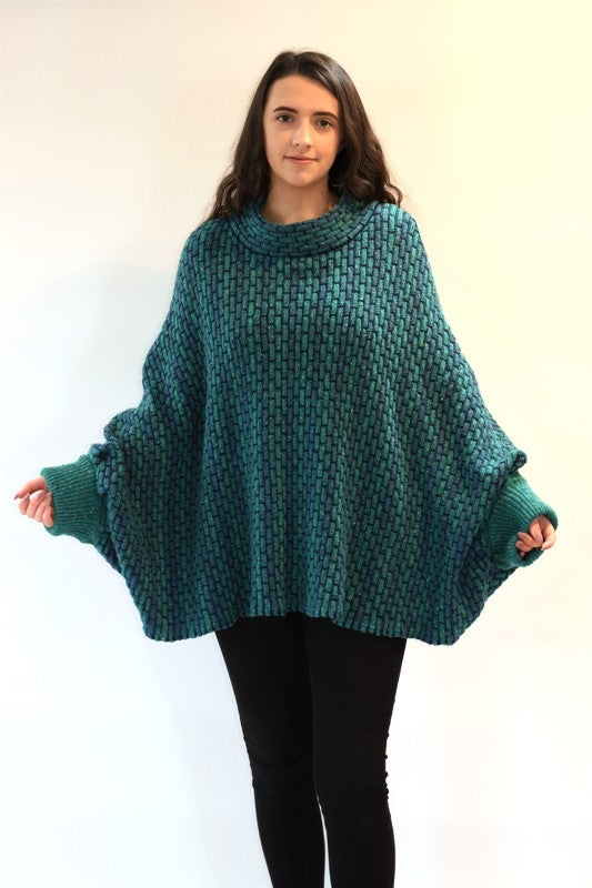 Pull “The Blasket” en laine d’agneau - Jade - Aíne Knitwear