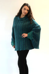 Pull “The Blasket” en laine d’agneau - Jade - Aíne Knitwear